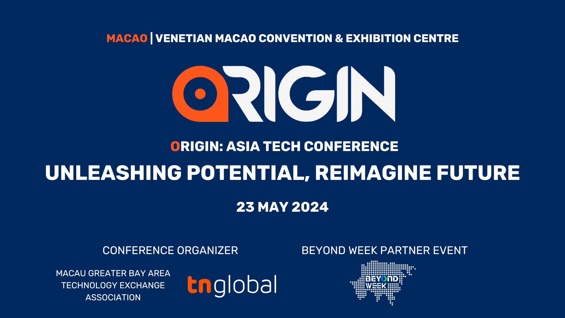 BEYOND WEEK | ORIGIN: Asia Tech Conference to unveil the future of Aisa's tech landscape at BEYOND Expo 2024